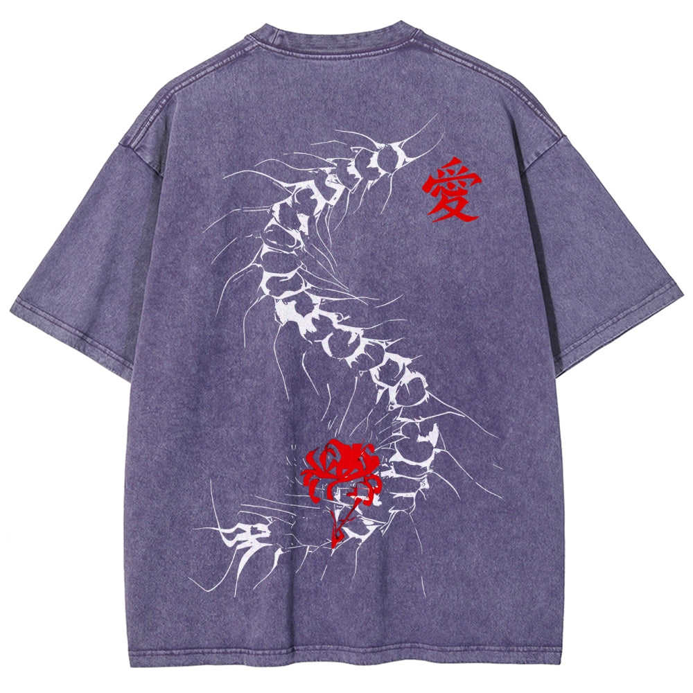 Tokyo Ghoul Unisex Fit Washed T-Shirt 2506004222