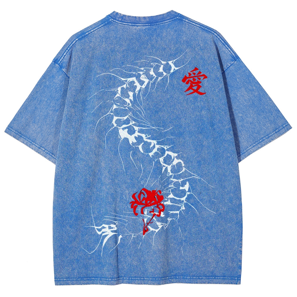 Tokyo Ghoul Unisex Fit Washed T-Shirt 2506004222