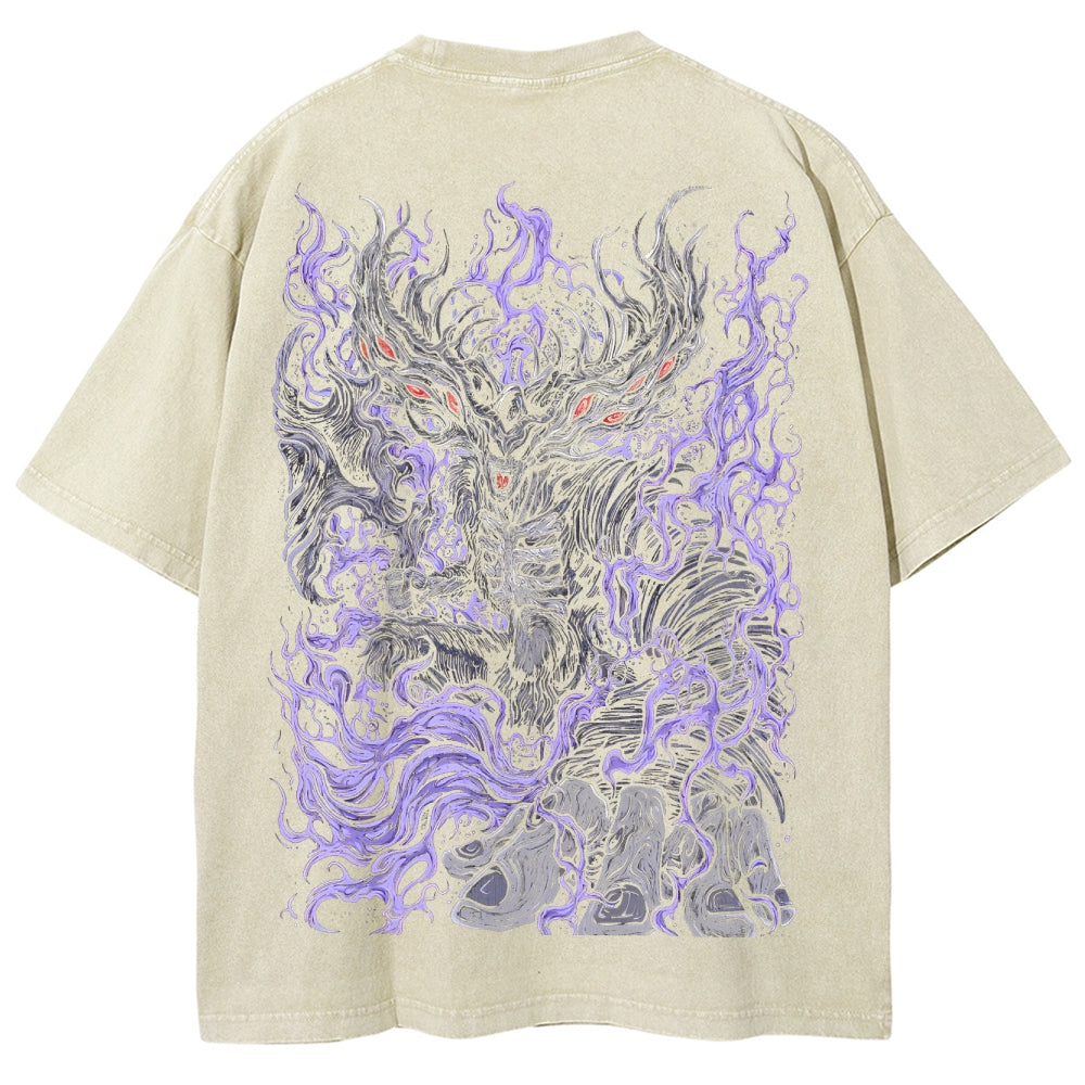 Dark Souls Unisex Fit Washed T-Shirt 2506018882