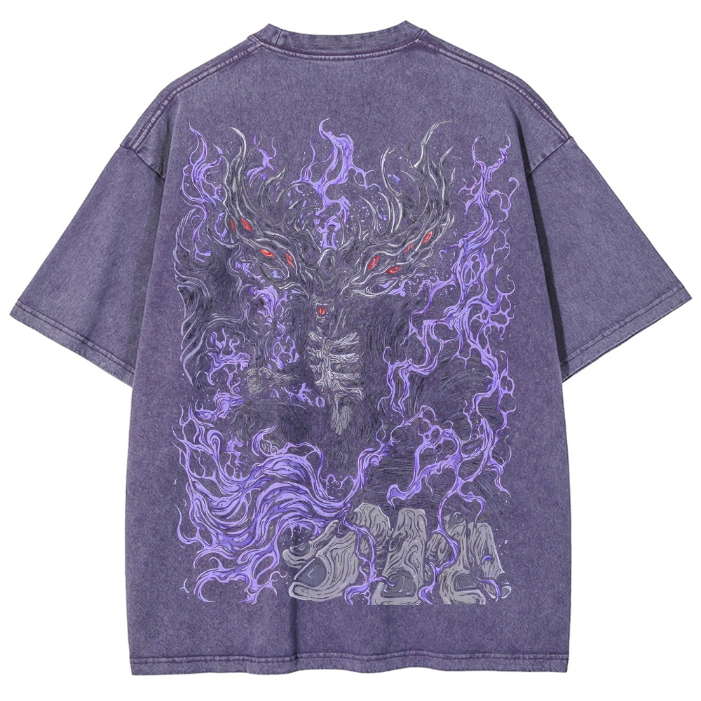 Dark Souls Unisex Fit Washed T-Shirt 2506018882