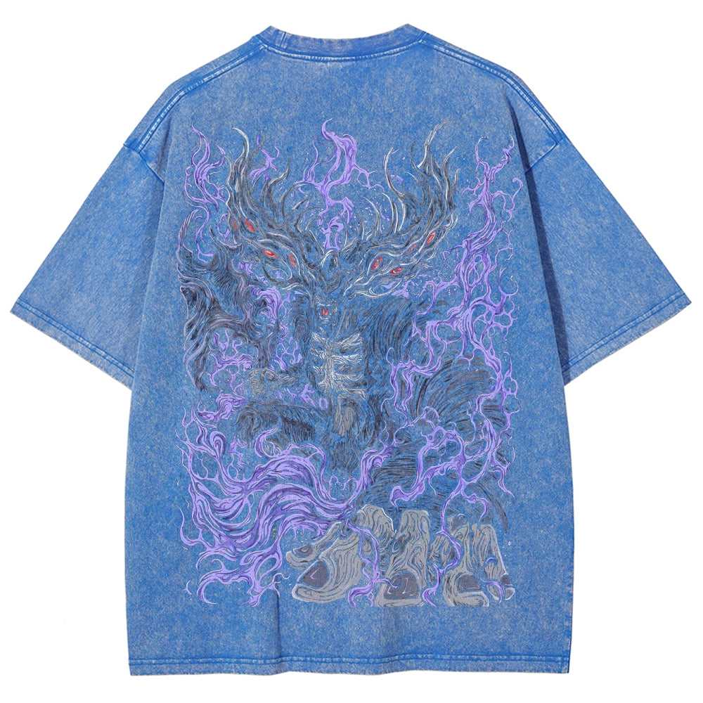 Dark Souls Unisex Fit Washed T-Shirt 2506018882