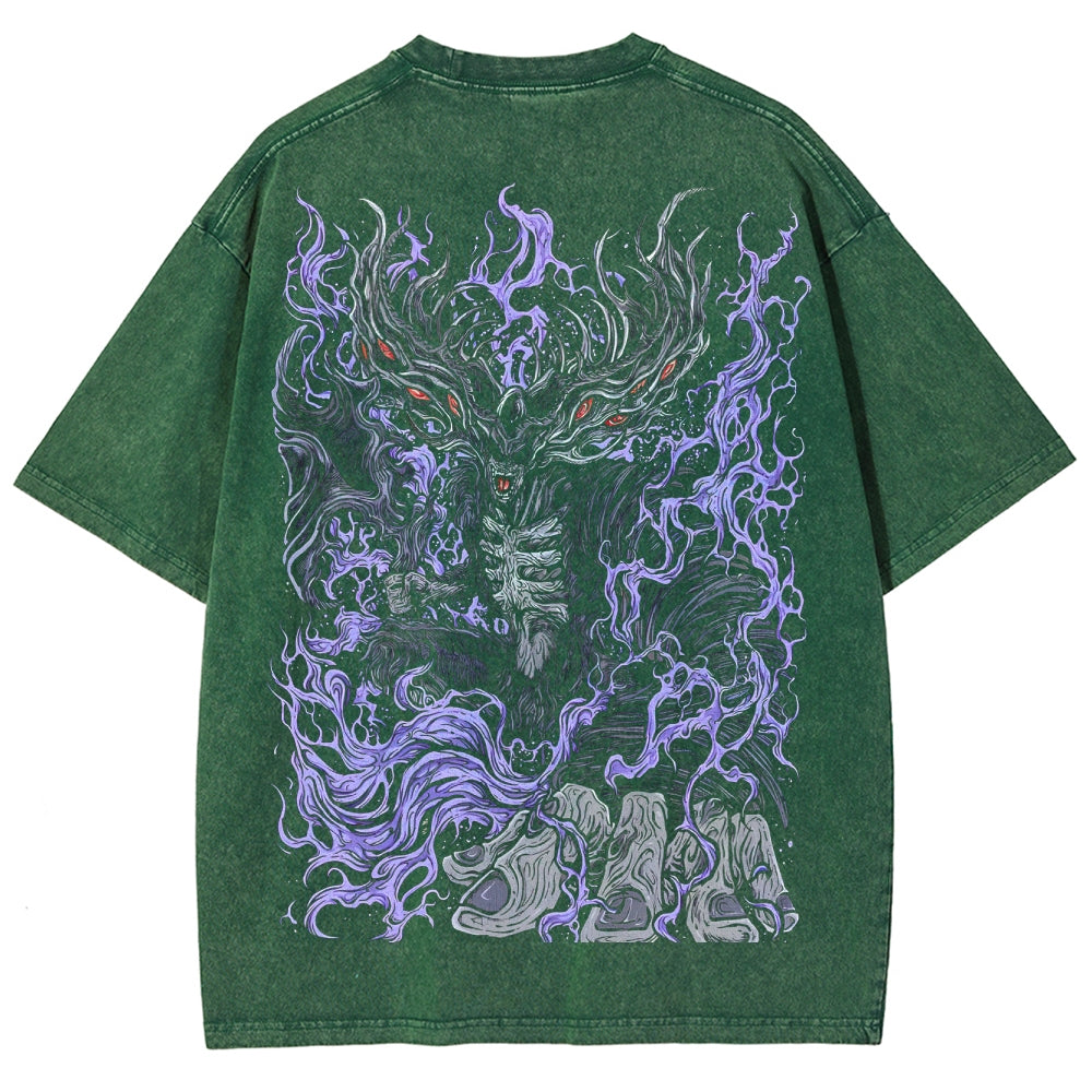 Dark Souls Unisex Fit Washed T-Shirt 2506018882