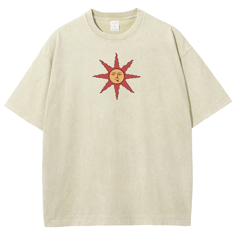 Dark Souls Unisex Fit Washed T-Shirt 2506018907
