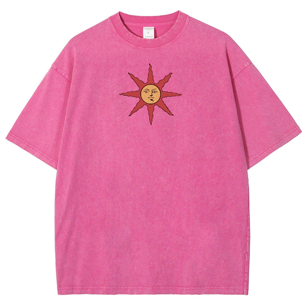 Dark Souls Unisex Fit Washed T-Shirt 2506018907