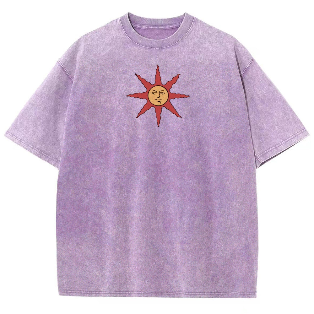 Dark Souls Unisex Fit Washed T-Shirt 2506018907