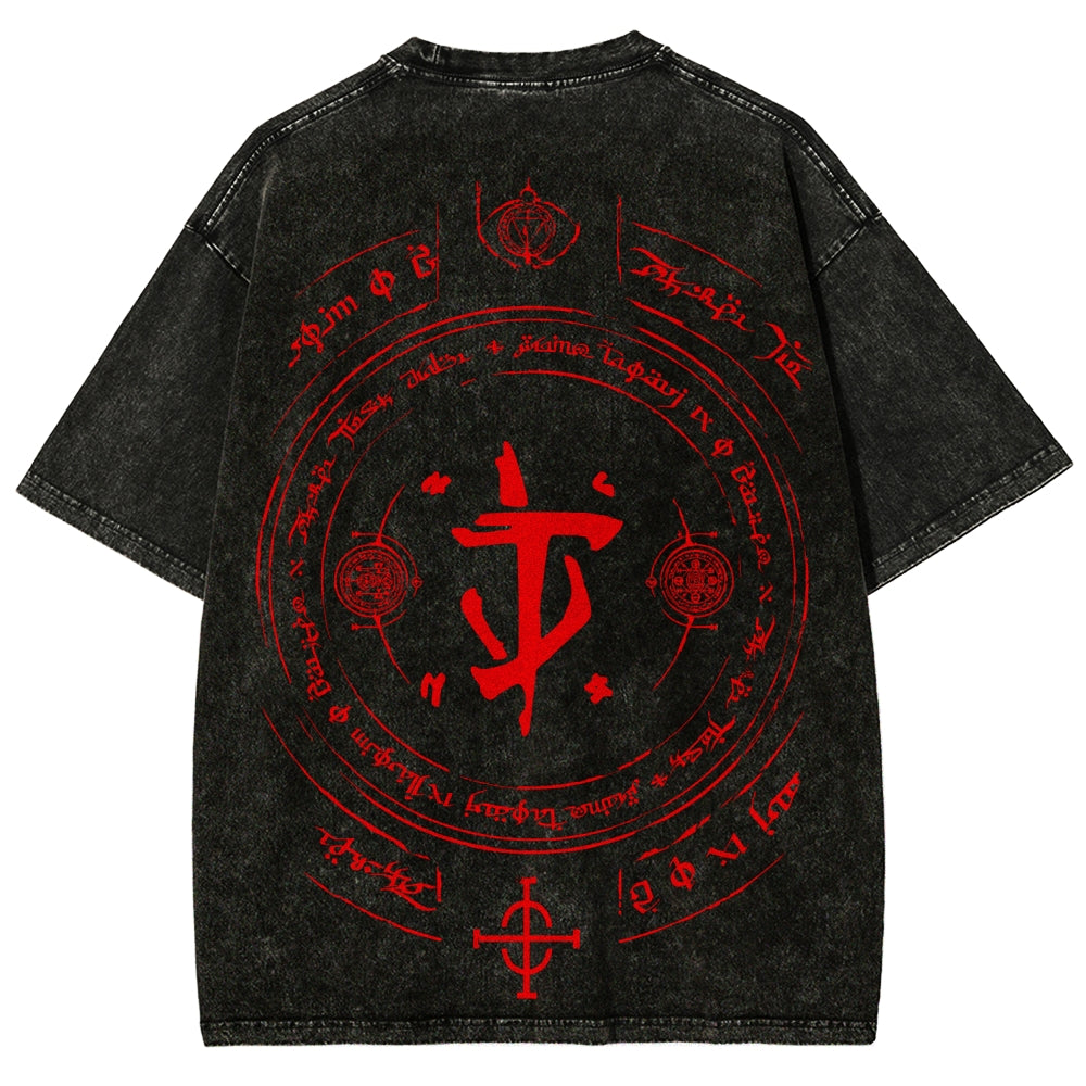 DOOM Unisex Fit Washed T-Shirt 2506023190