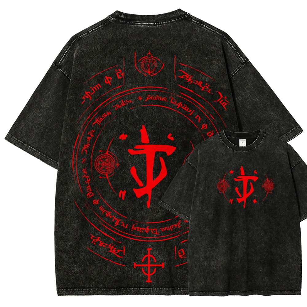 DOOM Unisex Fit Washed T-Shirt 2506023190