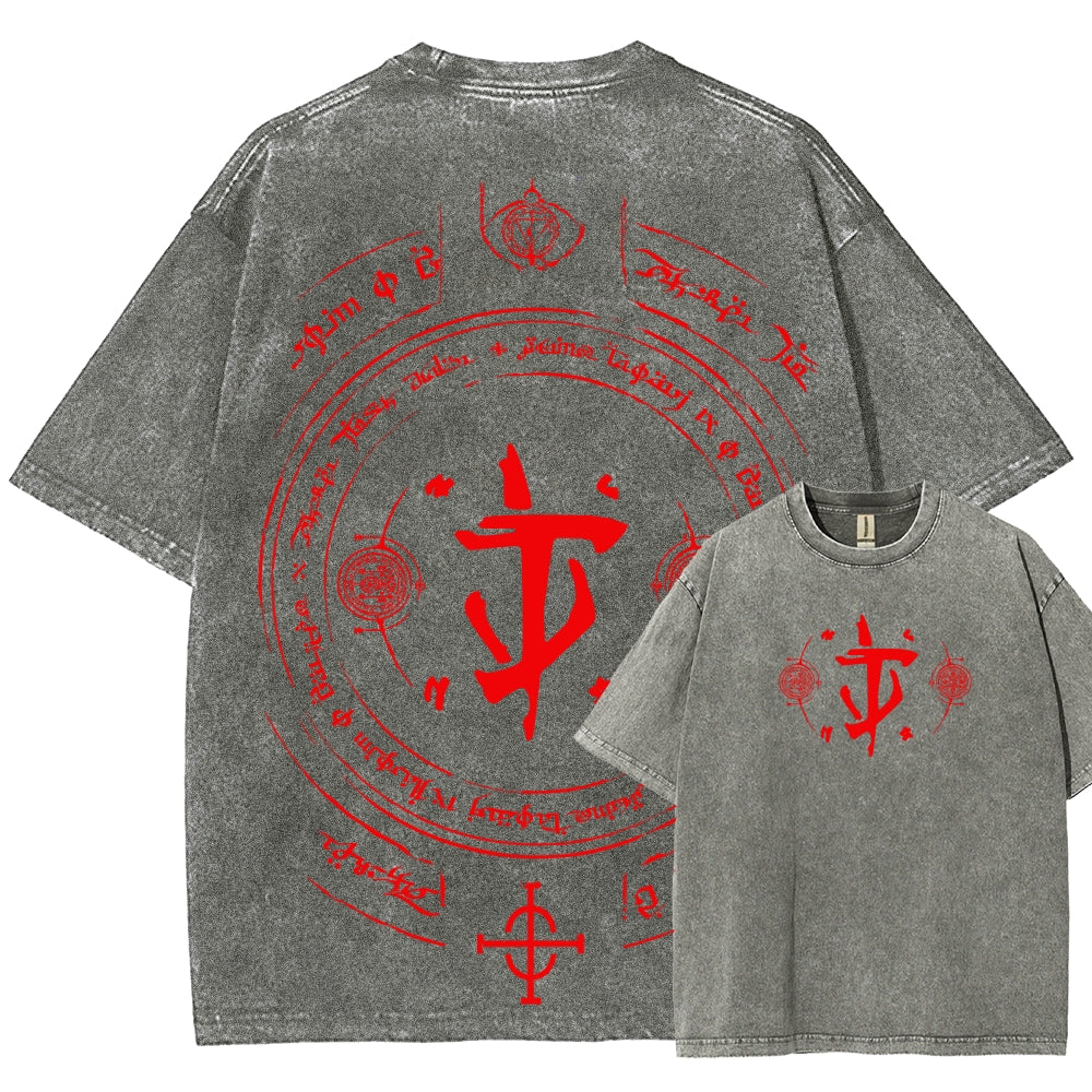 DOOM Unisex Fit Washed T-Shirt 2506023190