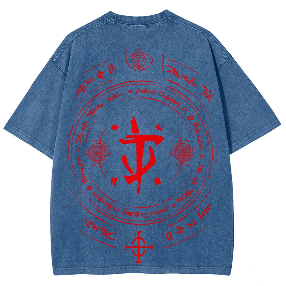 DOOM Unisex Fit Washed T-Shirt 2506023190
