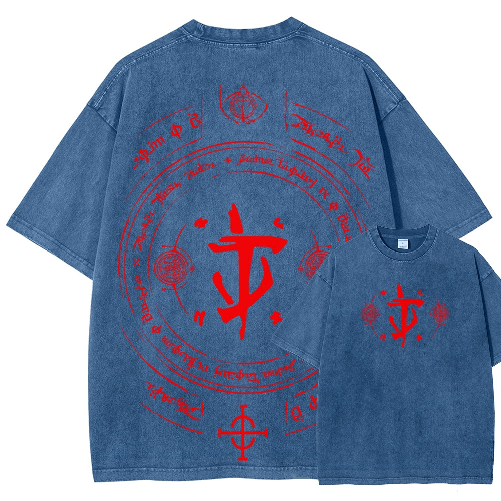 DOOM Unisex Fit Washed T-Shirt 2506023190
