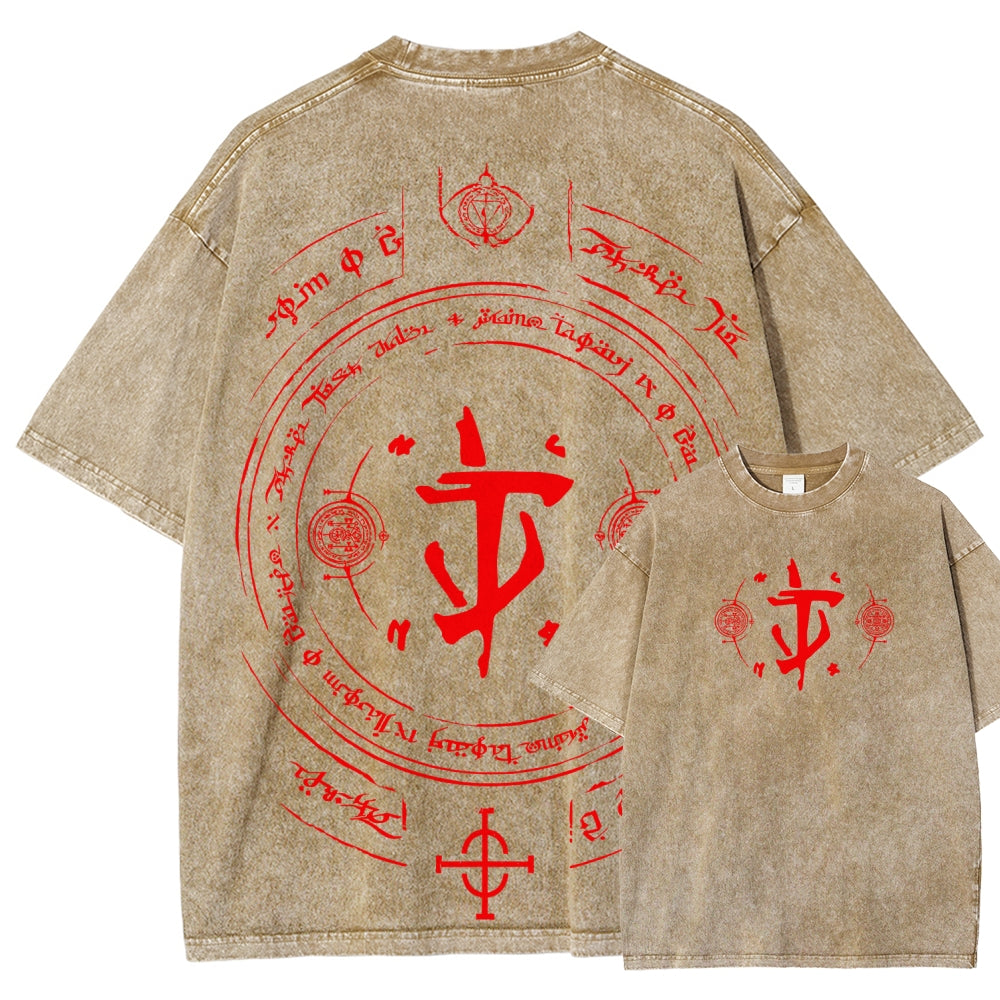 DOOM Unisex Fit Washed T-Shirt 2506023190