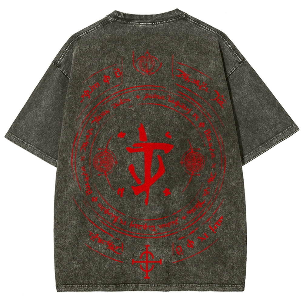 DOOM Unisex Fit Washed T-Shirt 2506023190