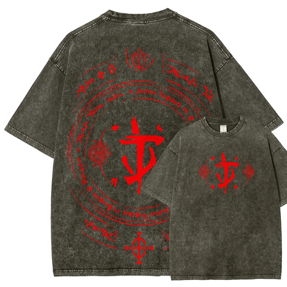 DOOM Unisex Fit Washed T-Shirt 2506023190