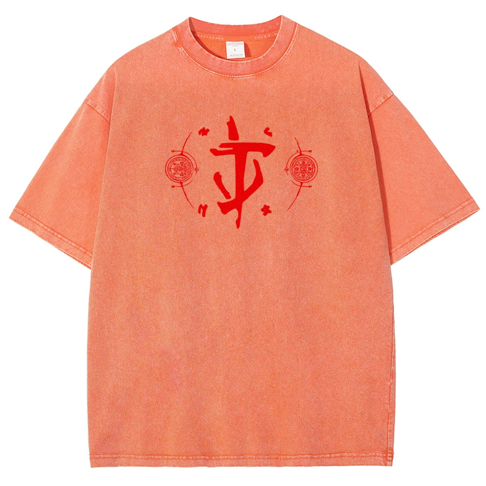 DOOM Unisex Fit Washed T-Shirt 2506023190