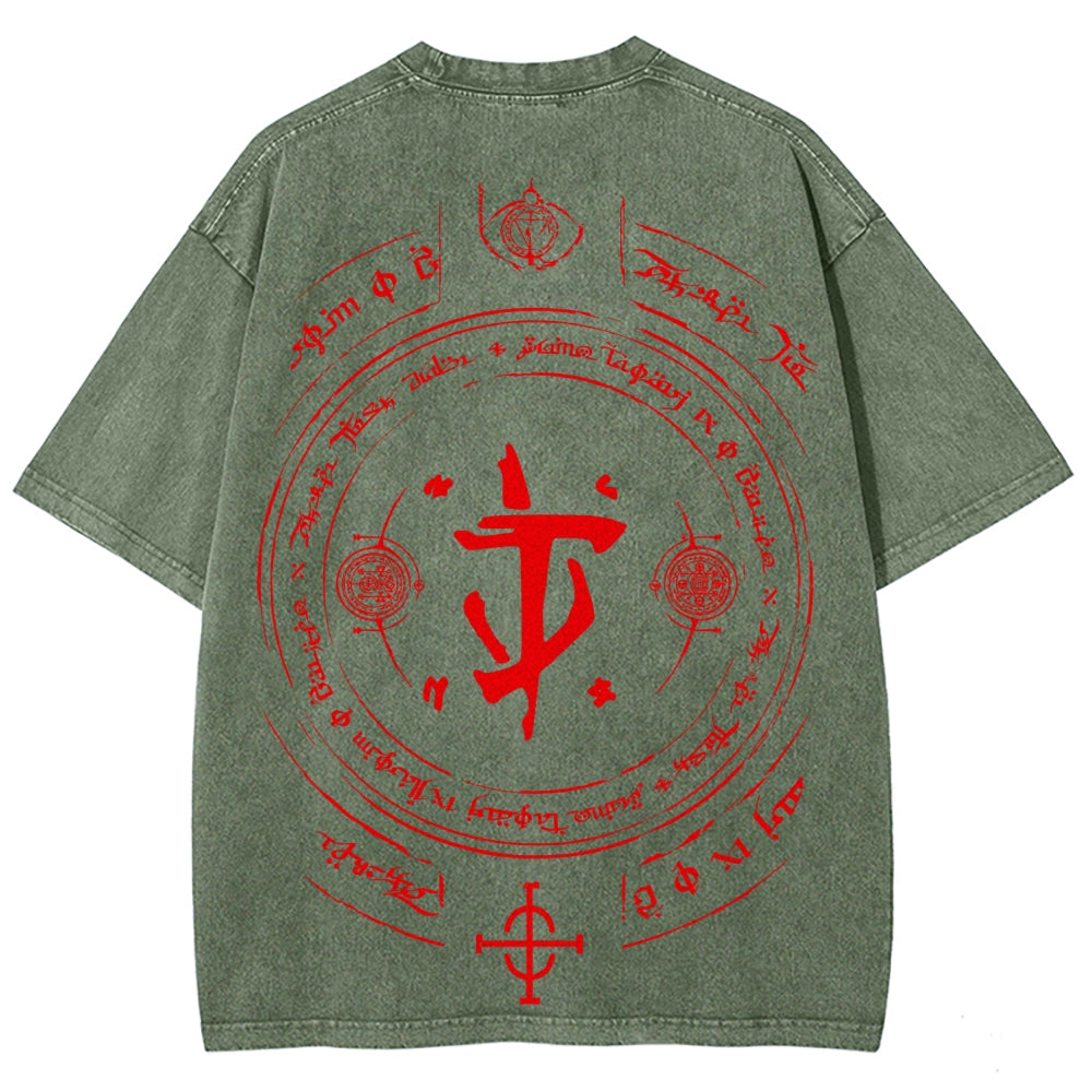 DOOM Unisex Fit Washed T-Shirt 2506023190