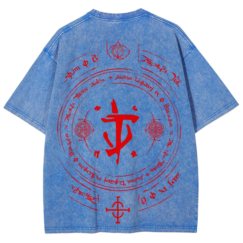 DOOM Unisex Fit Washed T-Shirt 2506023190
