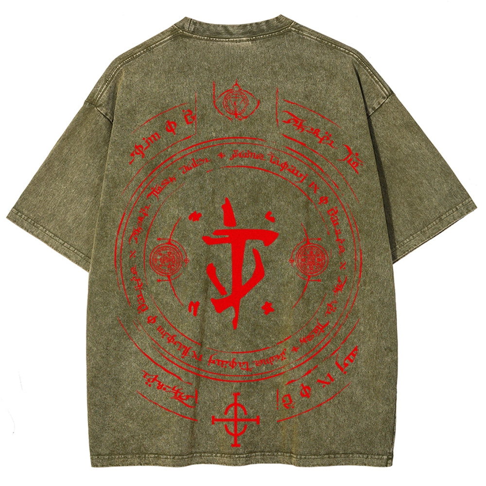 DOOM Unisex Fit Washed T-Shirt 2506023190