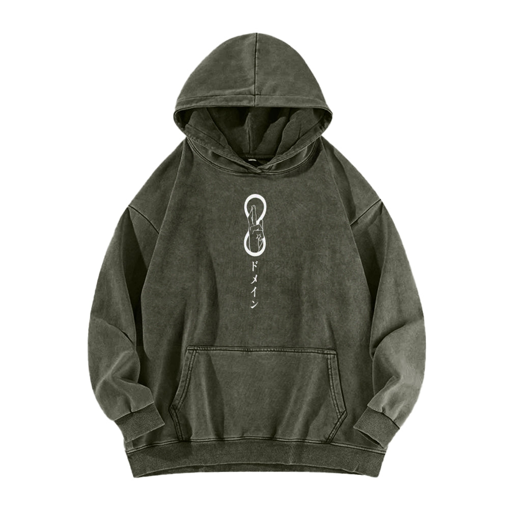 Jujutsu Kaisen Casual Washed Hoodies 2506023263