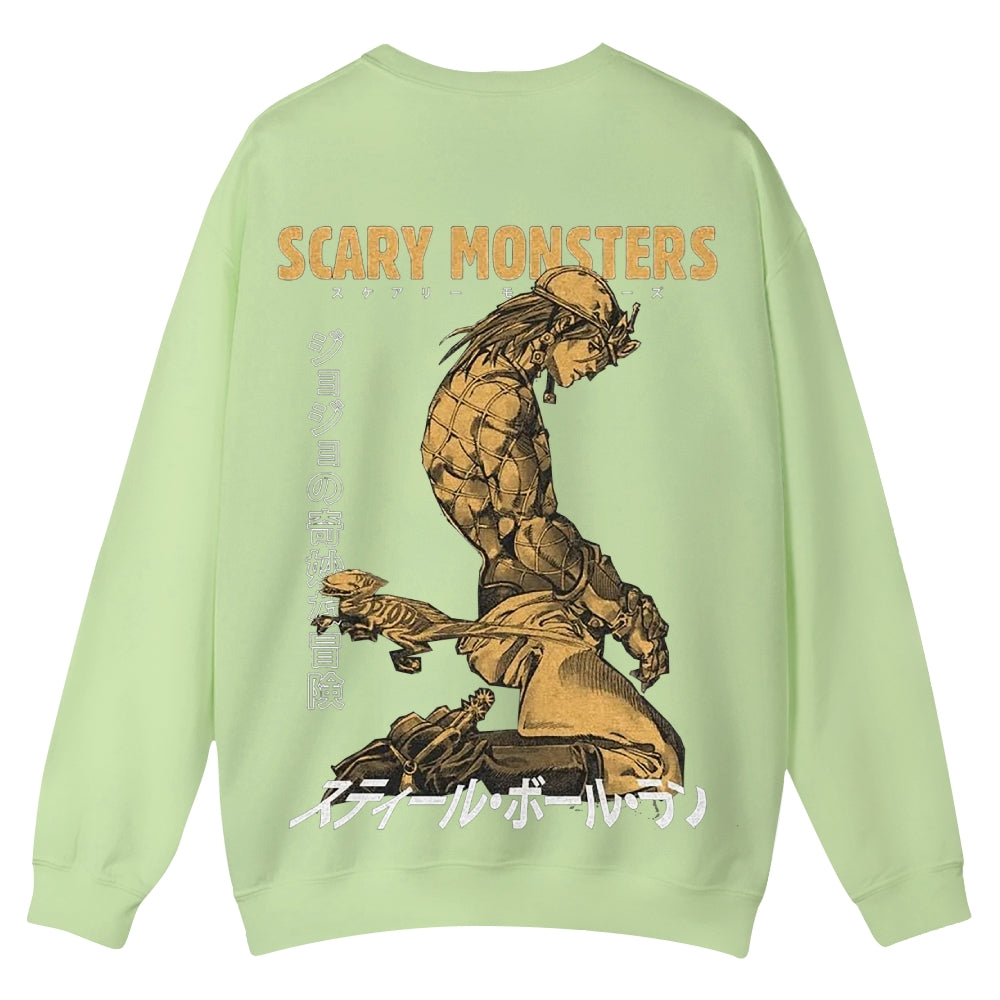 Jojo's Bizarre Adventure Casual Crewneck Sweatshirt 2506023659