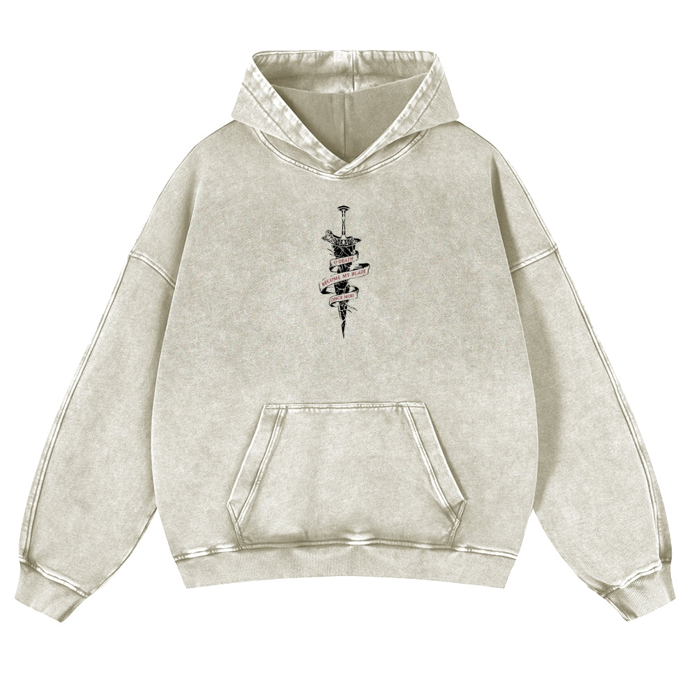 Elden Ring Casual Washed Hoodies 2506023721