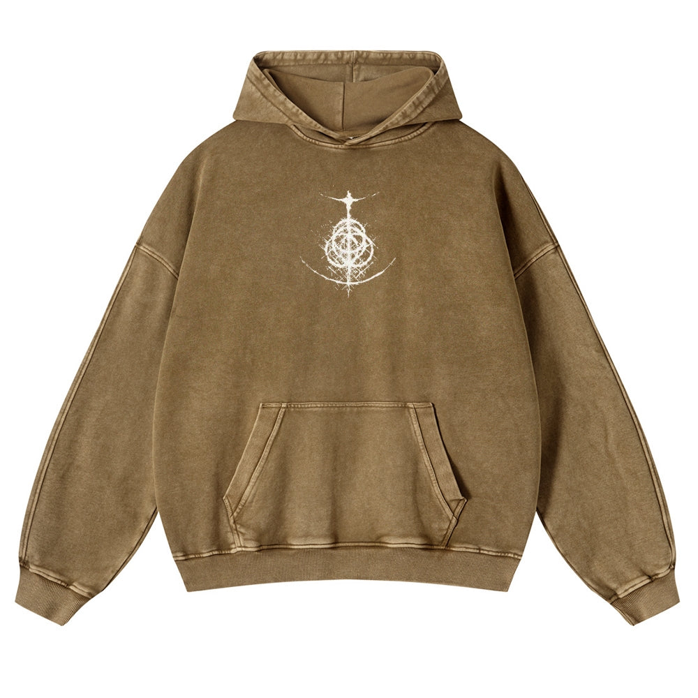 Elden Ring Casual Washed Hoodies 2506023739