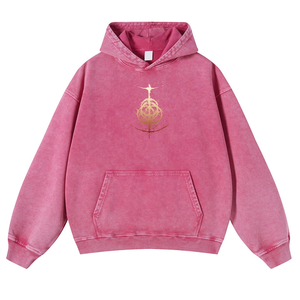 Elden Ring Casual Washed Hoodies 2506023829