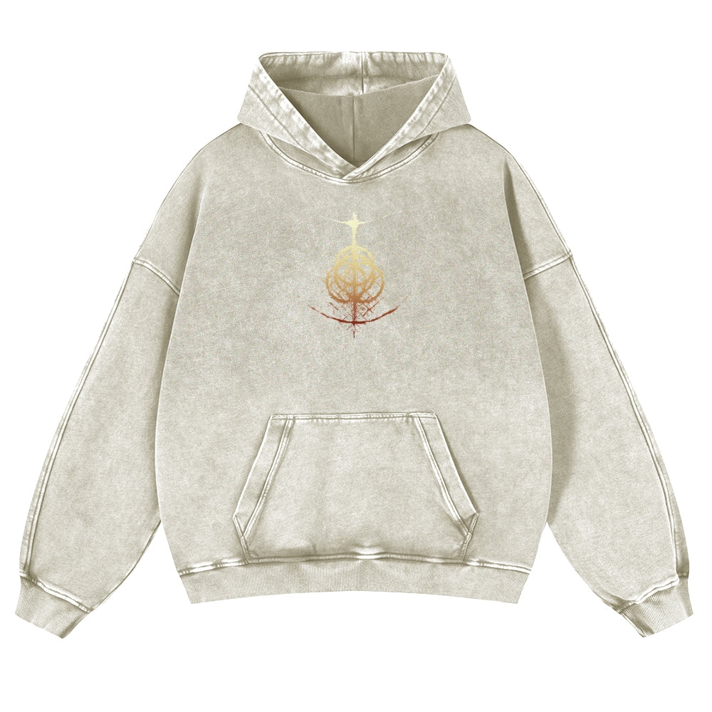 Elden Ring Casual Washed Hoodies 2506023829