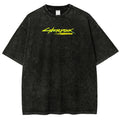 Cyberpunk Unisex Fit Washed T-Shirt 2507008512
