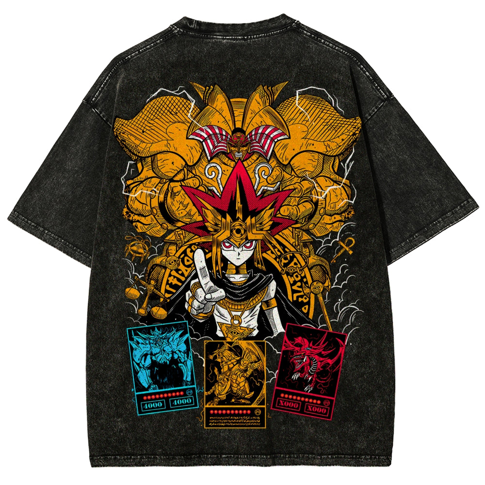Yugioh! Unisex Fit Washed T-Shirt 2507019820
