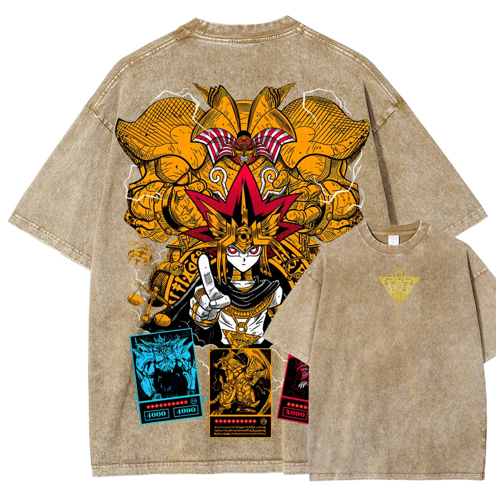 Yugioh! Unisex Fit Washed T-Shirt 2507019820