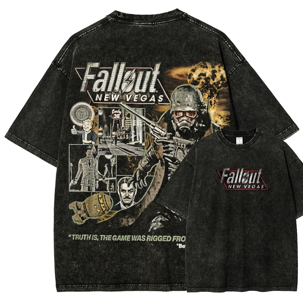 Fallout Unisex Fit Washed T-Shirt 2507021804