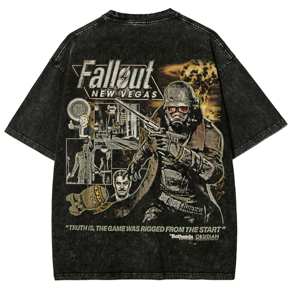 Fallout Unisex Fit Washed T-Shirt 2507021804