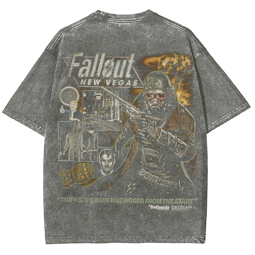 Fallout Unisex Fit Washed T-Shirt 2507021804