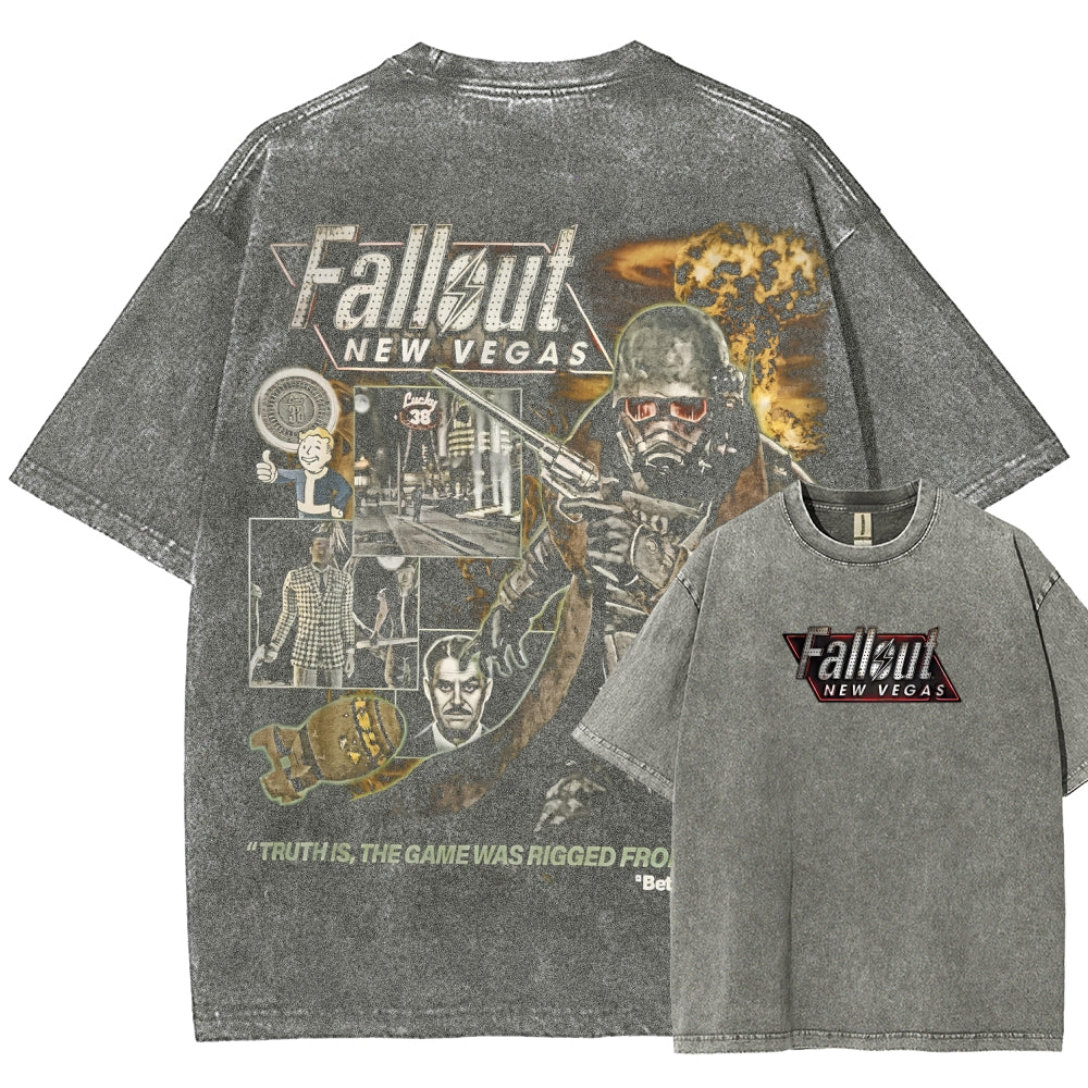 Fallout Unisex Fit Washed T-Shirt 2507021804