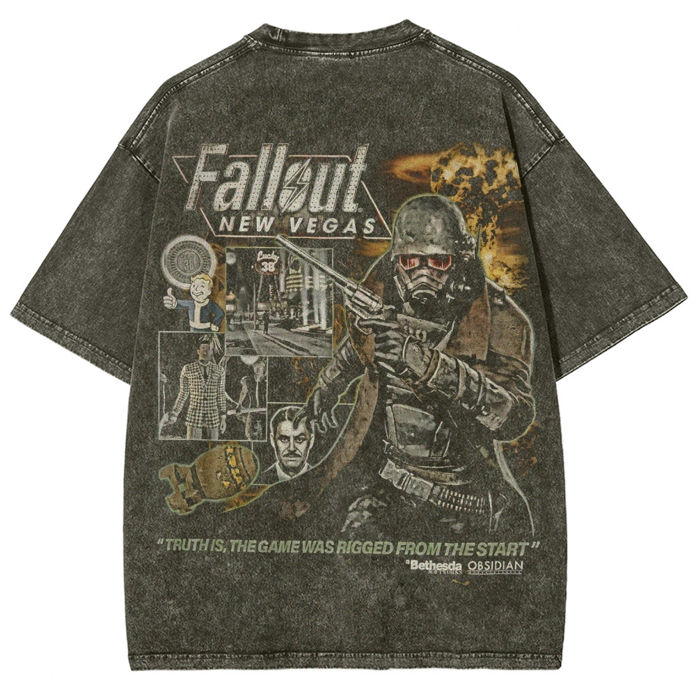 Fallout Unisex Fit Washed T-Shirt 2507021804