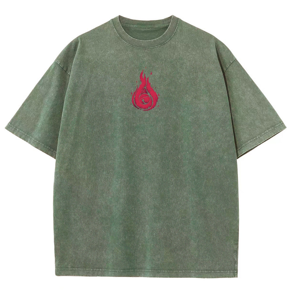Naruto Unisex Fit Washed T-Shirt 2507030098