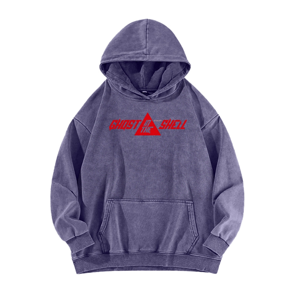 Ghost in the Shell Casual Washed Hoodie 2508002119