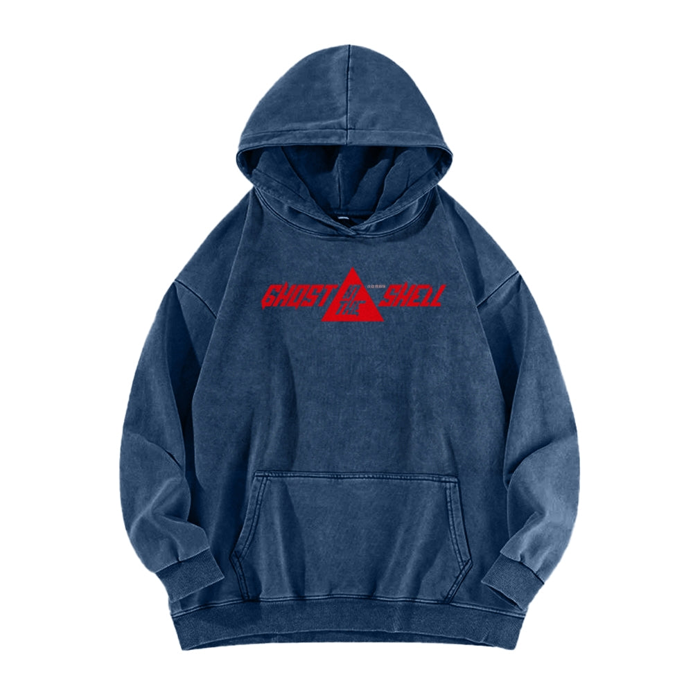 Ghost in the Shell Casual Washed Hoodie 2508002119