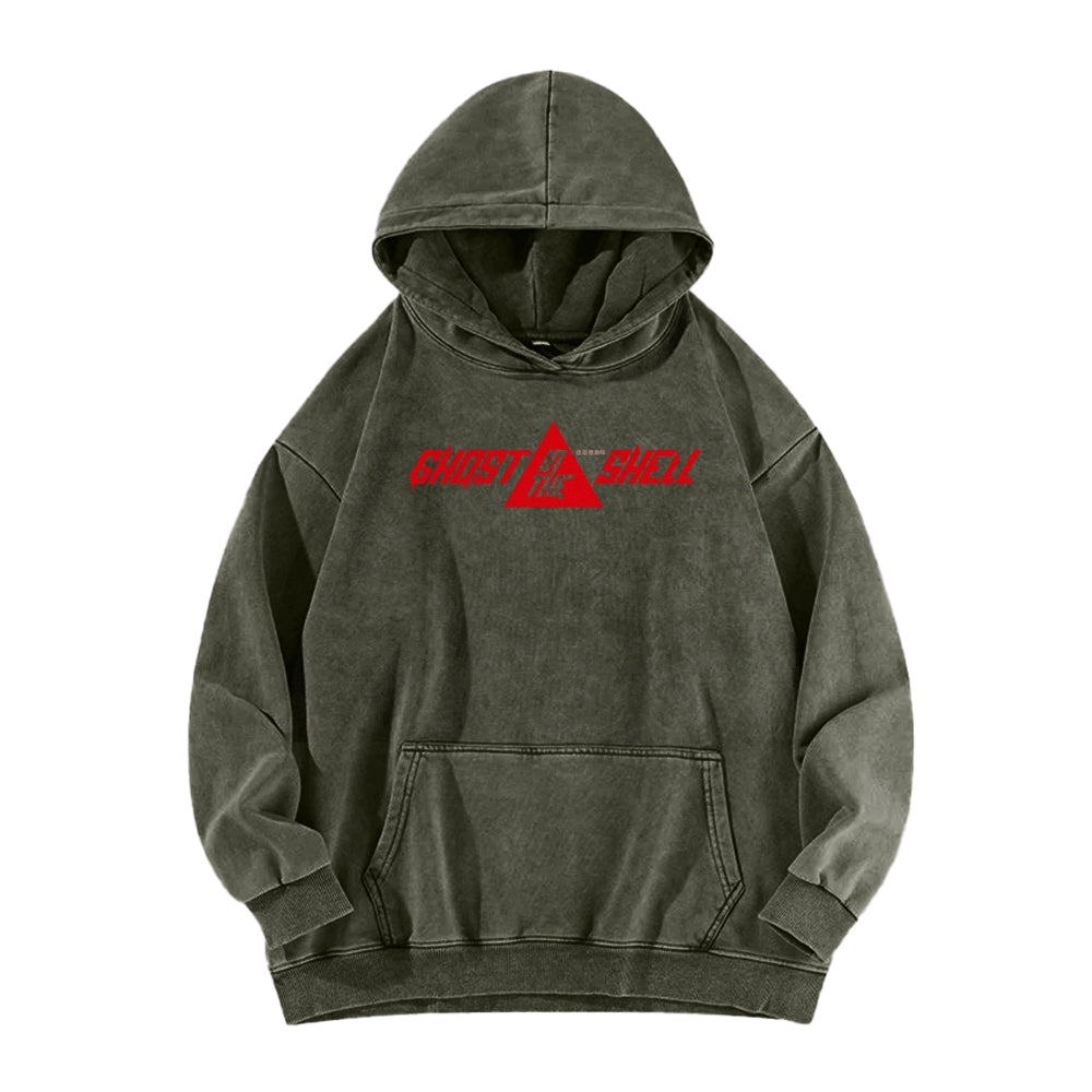 Ghost in the Shell Casual Washed Hoodie 2508002119
