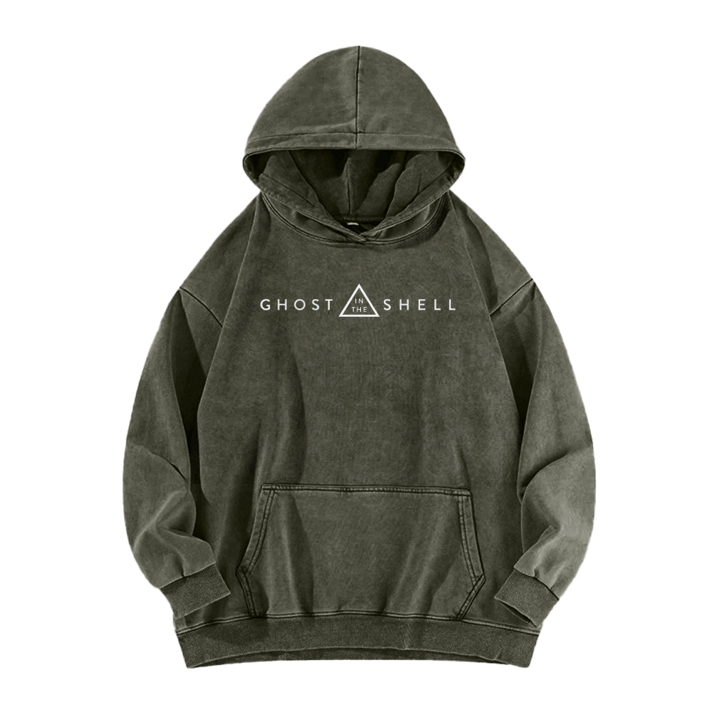 Ghost in the Shell Casual Washed Hoodie 2508002132