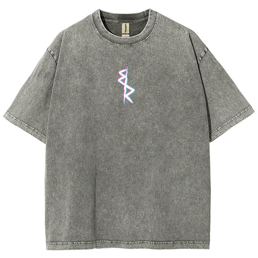 Cyberpunk Unisex Fit Washed T-Shirt 2508007290