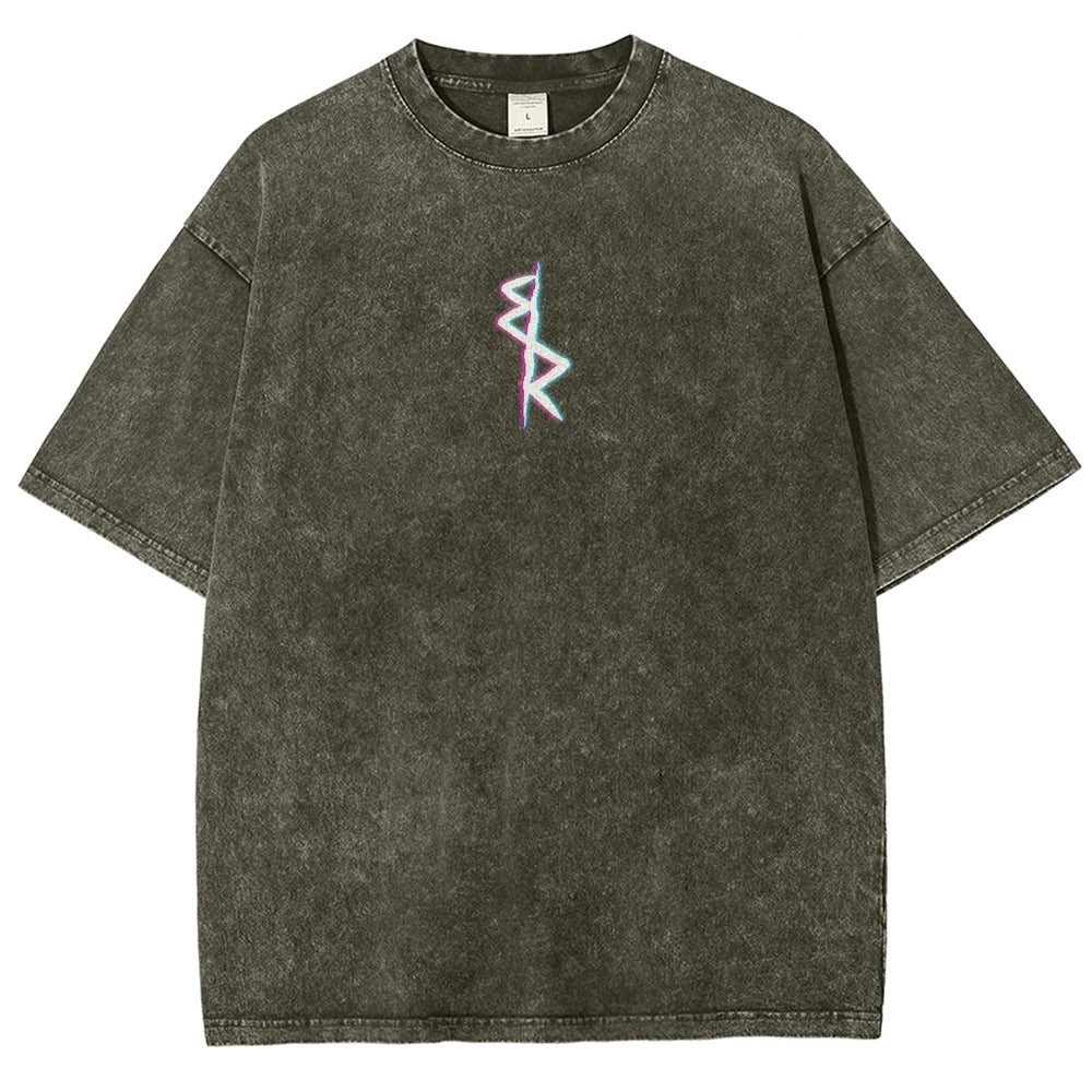Cyberpunk Unisex Fit Washed T-Shirt 2508007290
