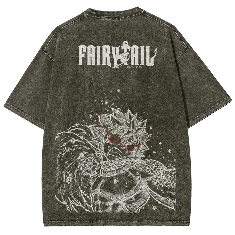 Fairy Tail Unisex Fit Washed T-Shirt 2508008084