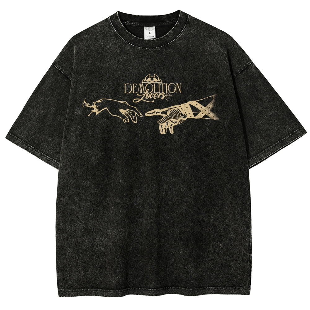 Jojo's Bizarre Adventure Unisex Fit Washed T-Shirt 2508008805