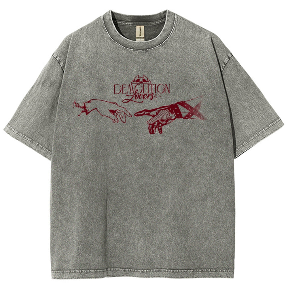 Jojo's Bizarre Adventure Unisex Fit Washed T-Shirt 2508008805