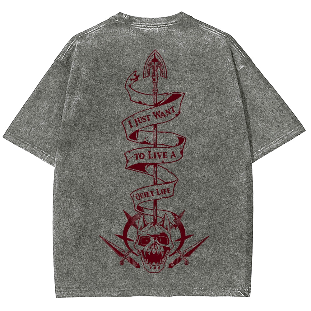 Jojo's Bizarre Adventure Unisex Fit Washed T-Shirt 2508008805