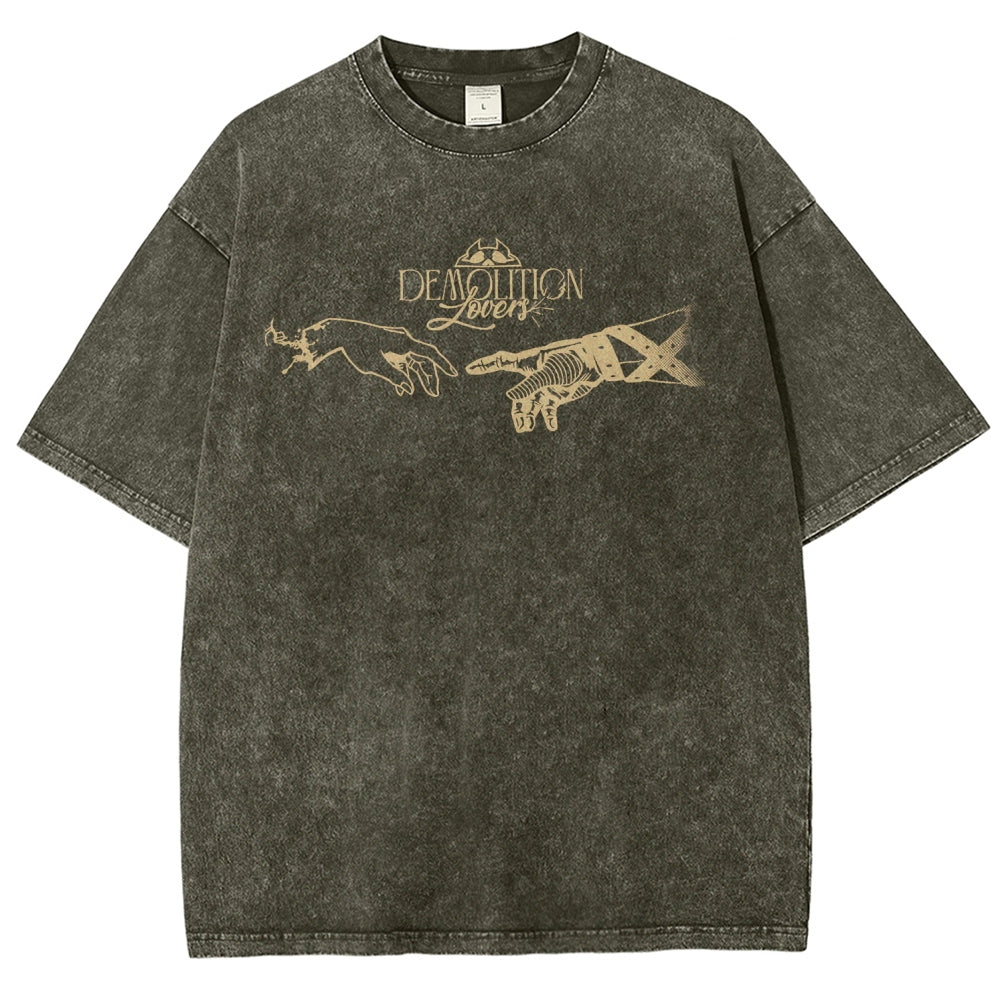 Jojo's Bizarre Adventure Unisex Fit Washed T-Shirt 2508008805