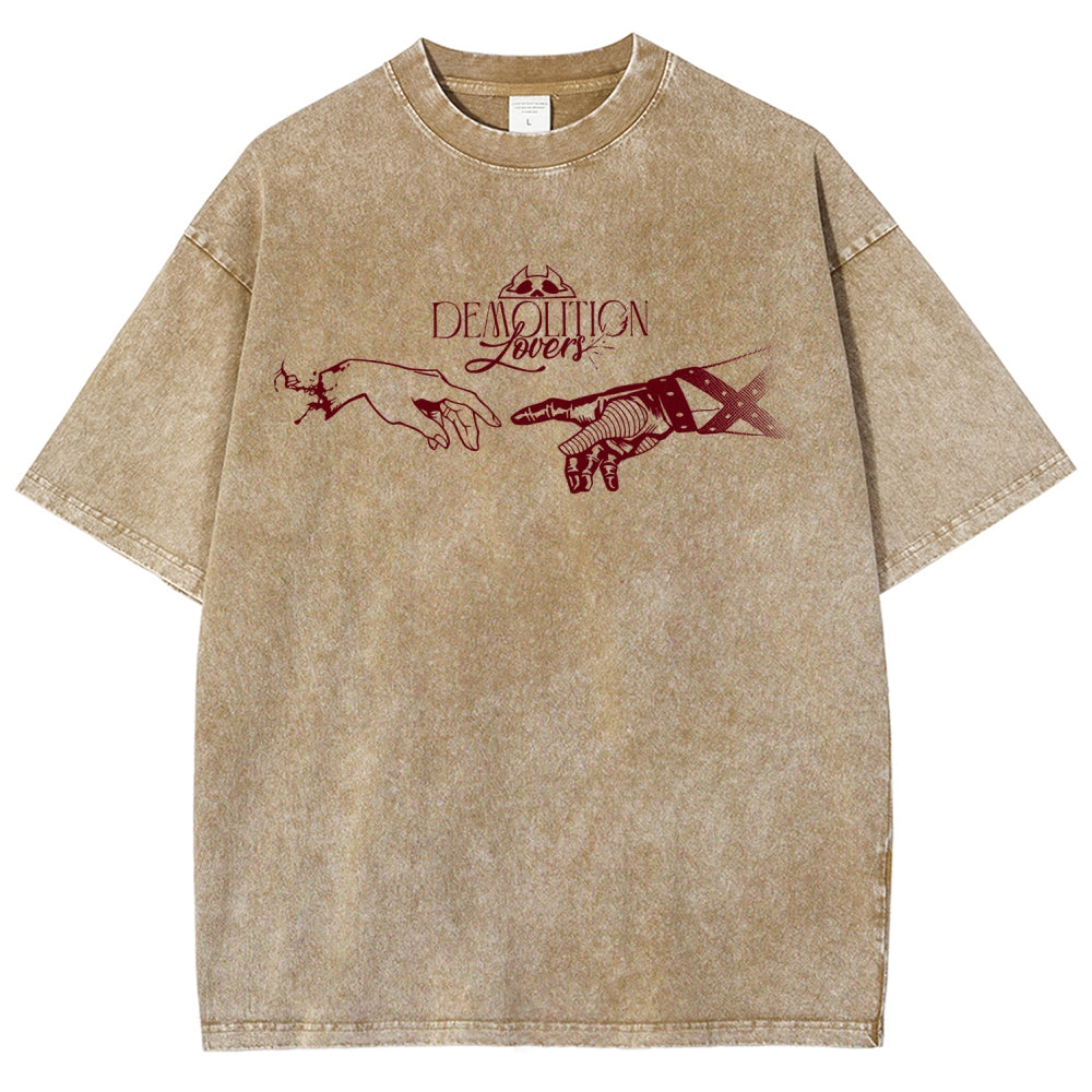 Jojo's Bizarre Adventure Unisex Fit Washed T-Shirt 2508008805