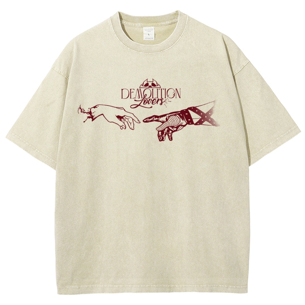 Jojo's Bizarre Adventure Unisex Fit Washed T-Shirt 2508008805