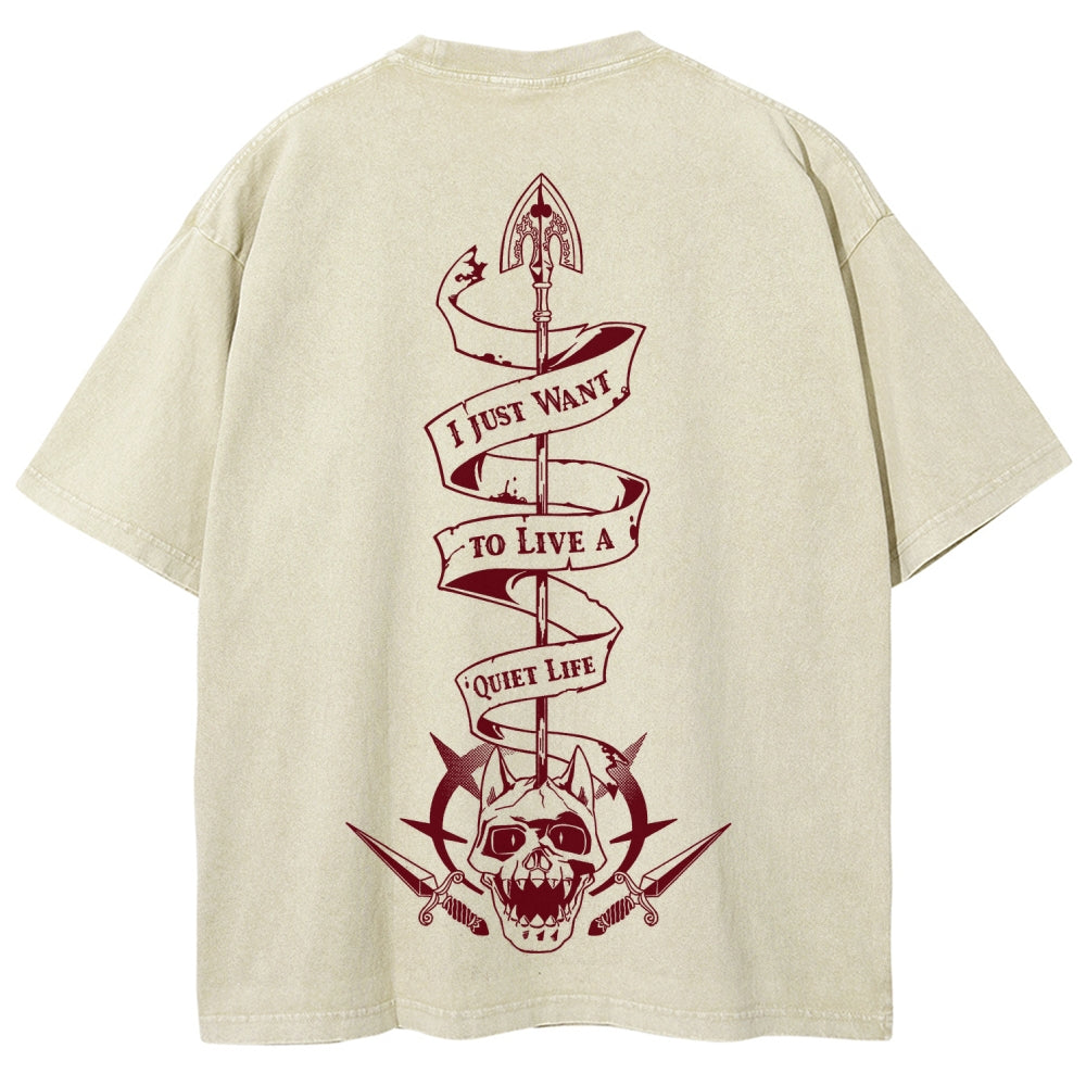 Jojo's Bizarre Adventure Unisex Fit Washed T-Shirt 2508008805